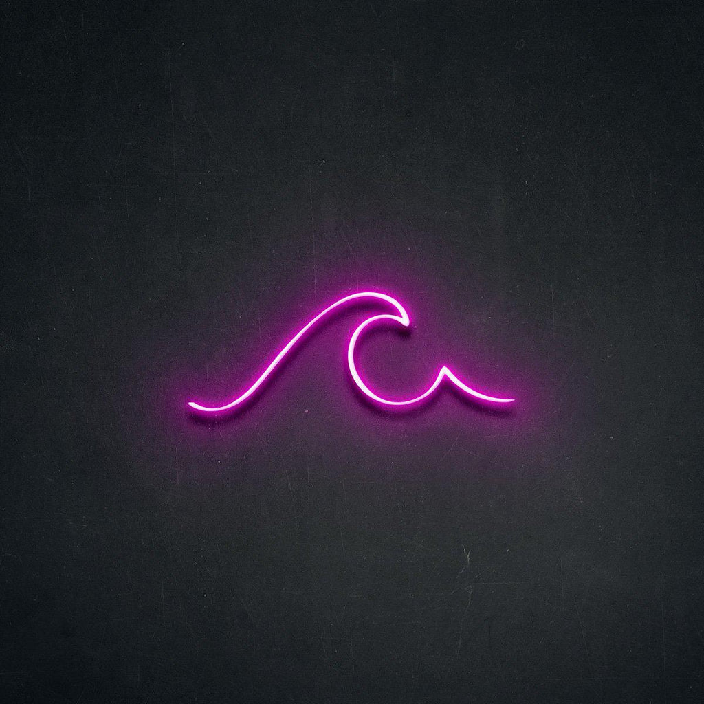 "Wave" LED Neon Sign